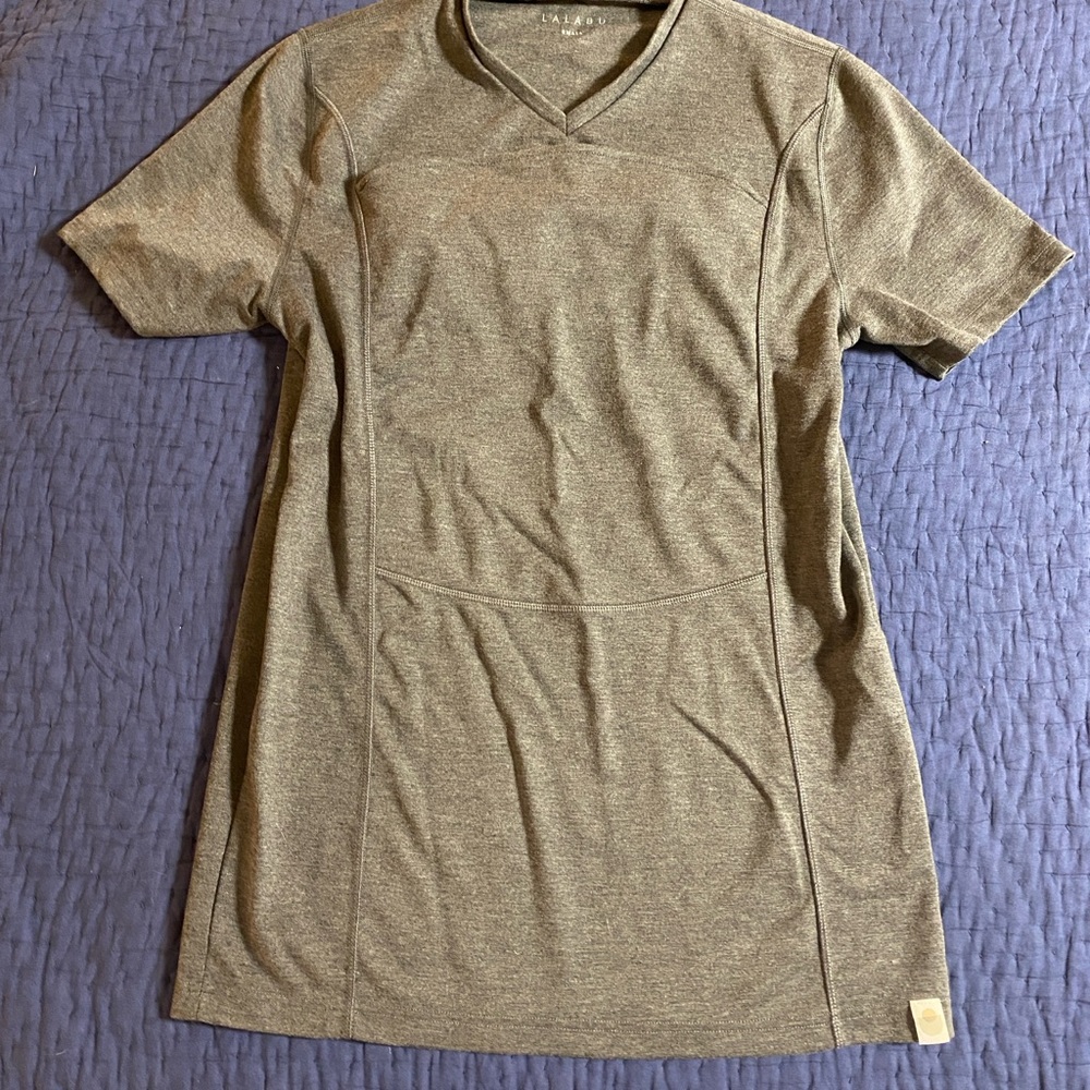 Gray Lalabu Dad Shirt